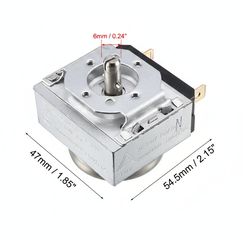 Load image into Gallery viewer, Electronic Microwave Oven Cooker Uxcell Time Controller Timer Switch 30 Minutes 30M Round Shaft