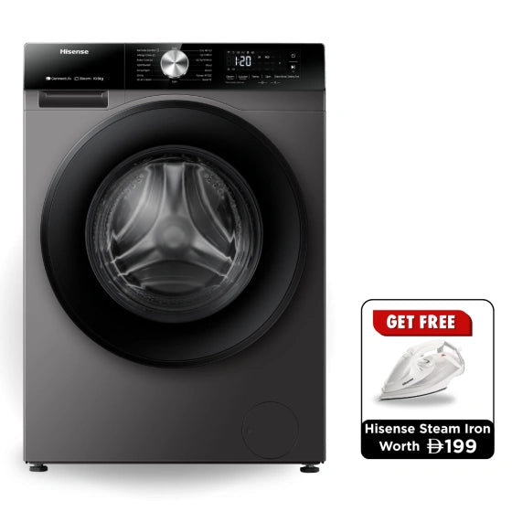 Load image into Gallery viewer, Hisense Washer & Dryer WD3S1043BT 10/6kg, 1400 Steam Refresh, Allergy Care, Titanium Grey