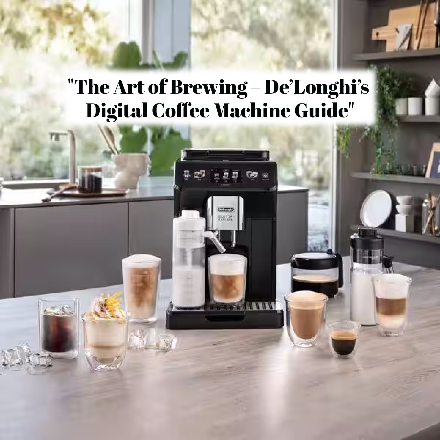 The Art of Brewing – De’Longhi’s Digital Coffee Machine Guide
