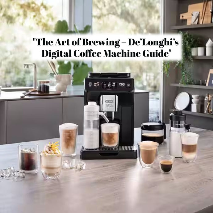 The Art of Brewing – De’Longhi’s Digital Coffee Machine Guide