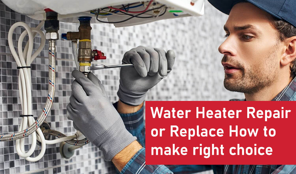 Water Heater Repair or Replace: How to Make the Right Choice