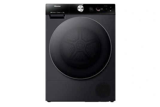 Hisense Smart 7S Series Dryer DH7S107BB 10kg WiFi ConnectLife, Premium Black