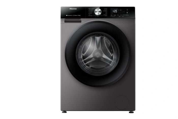 Load image into Gallery viewer, Hisense Smart Front Load Washing Machine WF3S1043BT 10kg, 1400 RPM, WiFi Smart Connectivity, Titanium Grey
