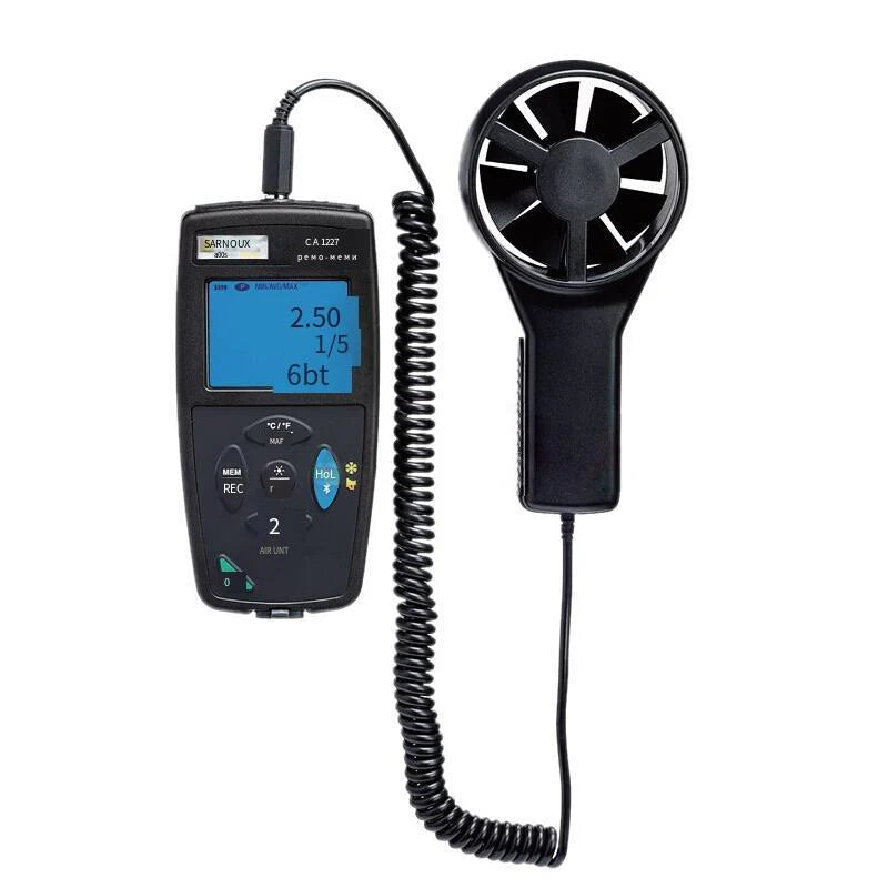 Load image into Gallery viewer, Portable Temperature Anemometer High Accuracy Simple Operation High Efficiency Anti-Interference Stable Capability
