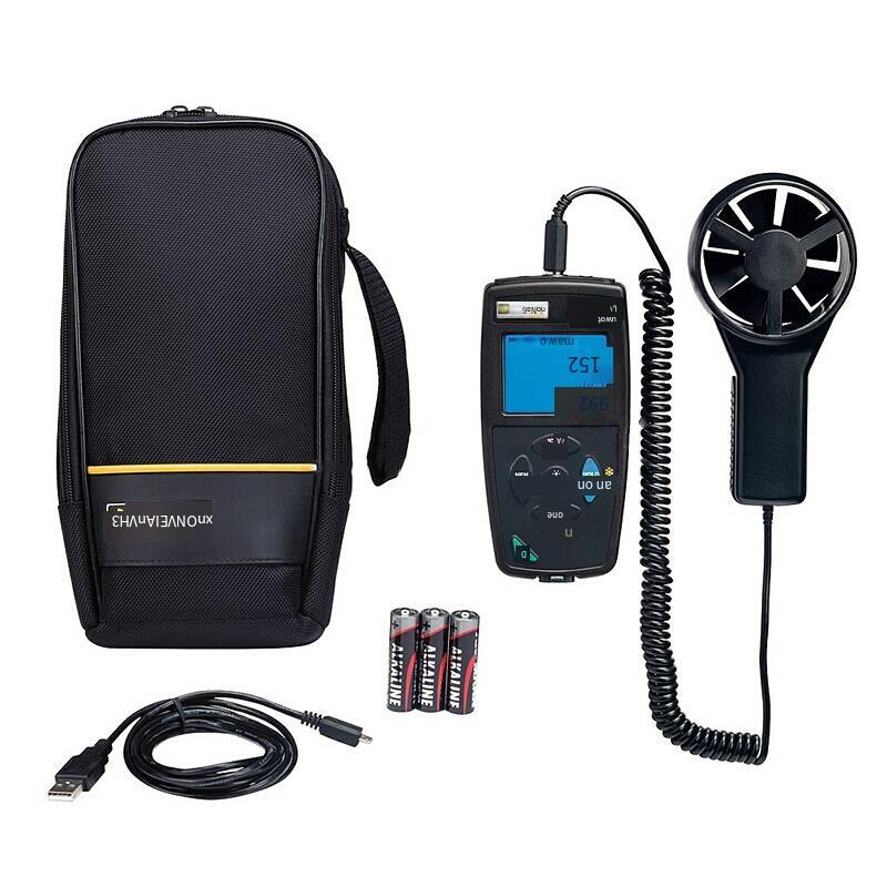 Load image into Gallery viewer, Portable Temperature Anemometer High Accuracy Simple Operation High Efficiency Anti-Interference Stable Capability
