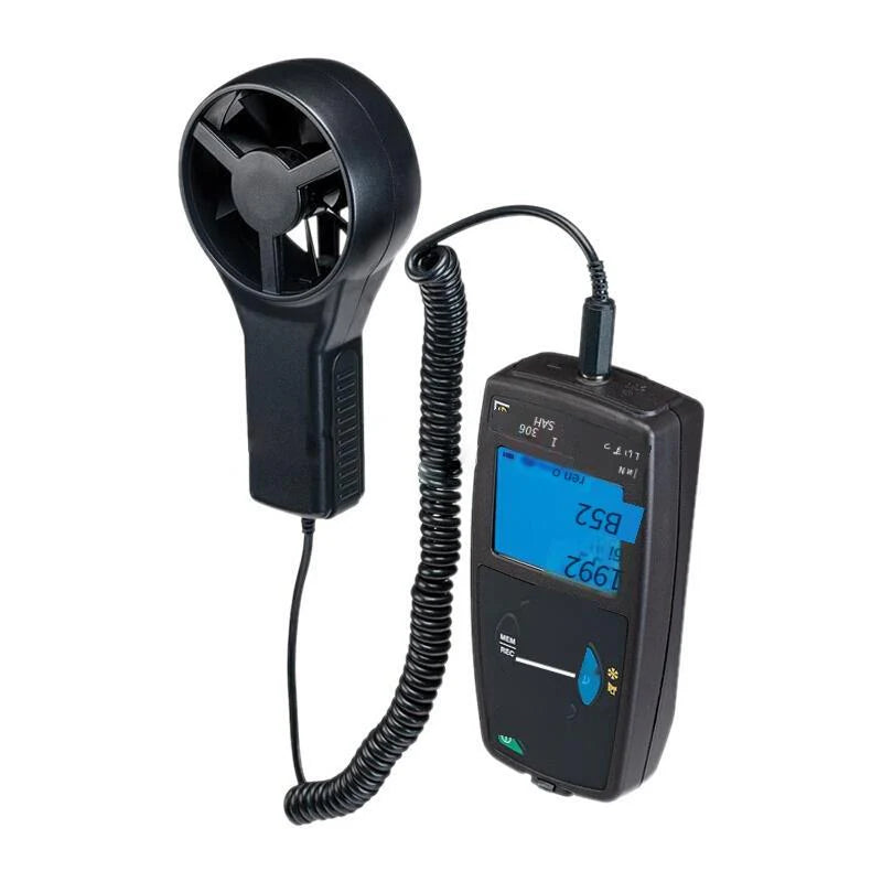 Load image into Gallery viewer, Portable Temperature Anemometer High Accuracy Simple Operation High Efficiency Anti-Interference Stable Capability
