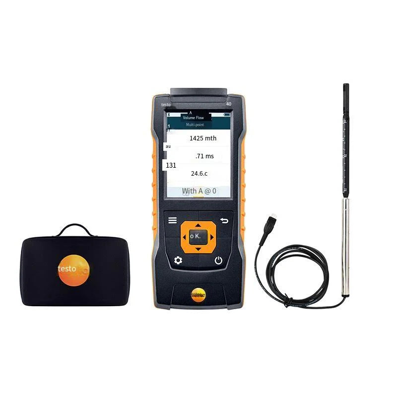 Load image into Gallery viewer, Germany Testo440 Hot Wire Anemometer Industrial High Precision Thermal Air Volume And Temperature Measurement Set
