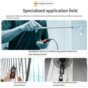 Germany Testo440 Hot Wire Anemometer Industrial High Precision Thermal Air Volume And Temperature Measurement Set