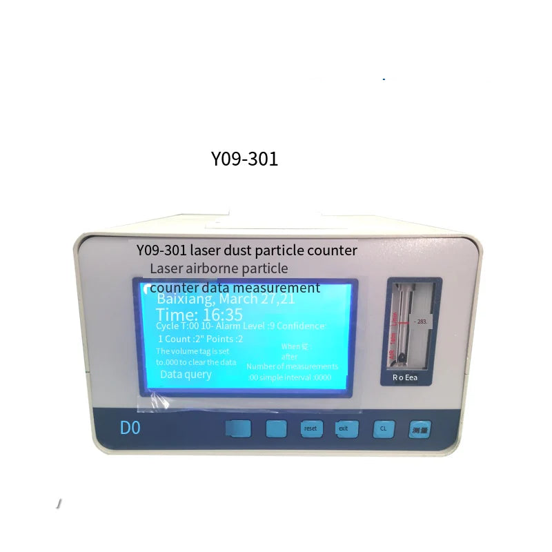 Load image into Gallery viewer, Instrument High Precision Large LCD Laser Dust Particle Counter Falling Detector Falling Free Workshop Gas Analysis Y09-301
