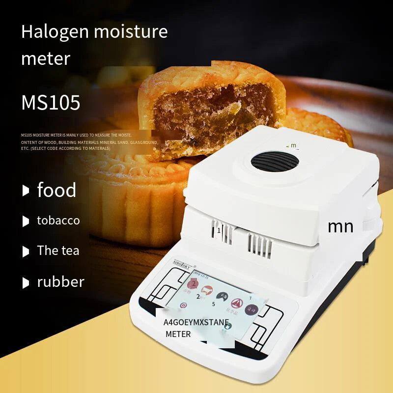 Load image into Gallery viewer, Halogen Fast Moisture Tester Laboratory Multi-function High-precision Grain MS105

