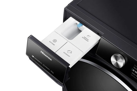 Hisense 7S Series Washing Machine WF7S1247BB 12kg, Smart WiFi, 1400 RPM, Auto Dosing