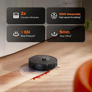 Roborock S8 Pro Ultra Robot Vacuum and Mop, Auto-Drying, 6000Pa Suction, Self-Refilling