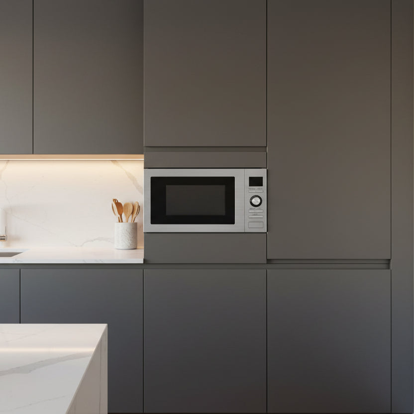 Baumatic Freestanding Microwave BMEMWFS25SS