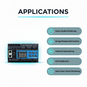 Janitza Modulary Expandable Power Quality Analyzer Measurement Device UMG 801