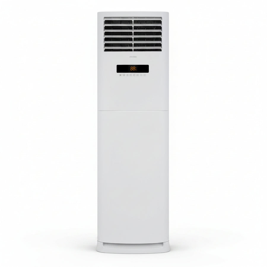 Gree iFLOWIND White Free Standing Inverter AC 48C3 R410a | High-Capacity Cooling Aircon