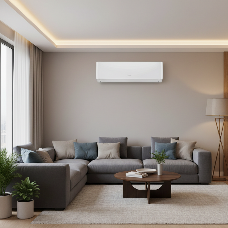 Load image into Gallery viewer, Gree iSAVE PLUS White Inverter Wall Split Air Conditioner 30C3 2.5 Ton | High-Efficiency AC

