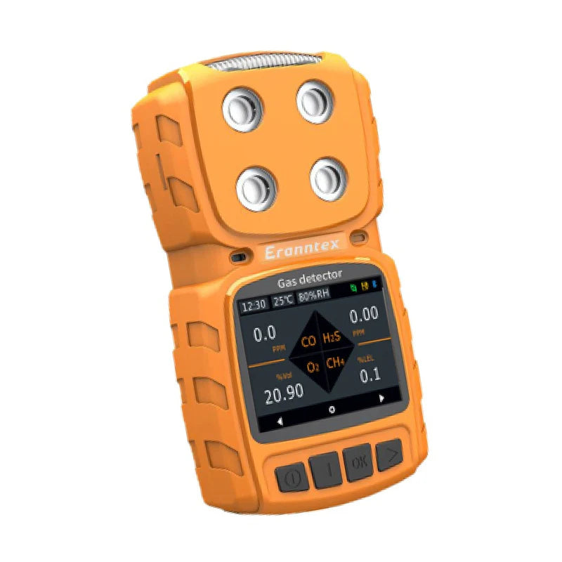 Portable Digital Four In One Toxic And Harmful Gas Detector Diffusive Combustible Gas Detector H2s  Co  O2  Ex Four In One