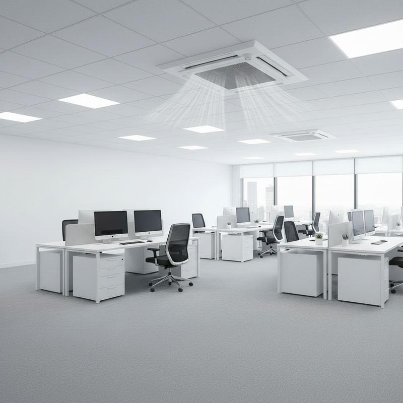 Load image into Gallery viewer, Mitsubishi Air Conditioner 4 Ton Ceiling Cassette PLY-ZM45

