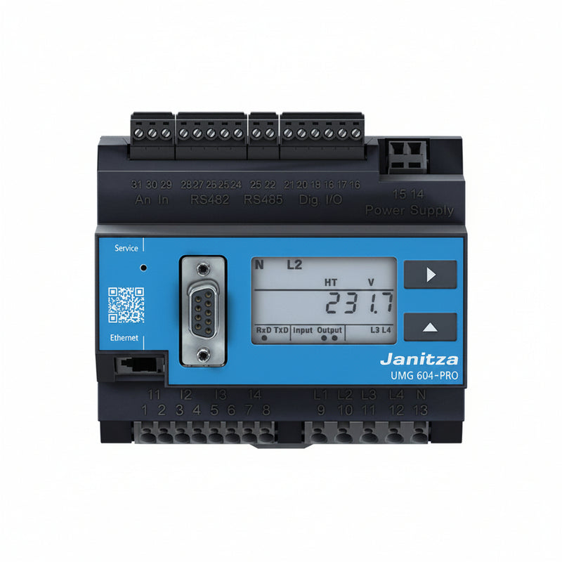 Load image into Gallery viewer, Janitza Power supply Analyzer UMG 604 E PRO 230V UL, E

