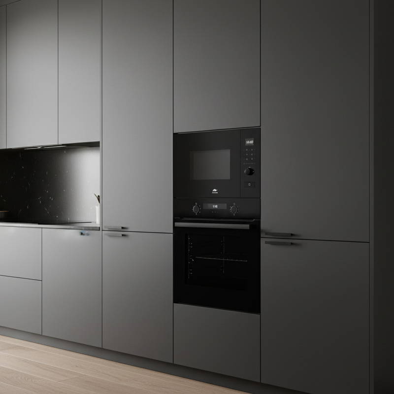 Load image into Gallery viewer, Millen Microwave Oven MBW 381 BL Touch Screen &amp; Knob Controls, 3 Year Warranty
