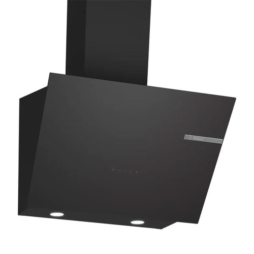 Series 4 wall-mounted cooker hood 90 cm , Black DWK96PJ60M