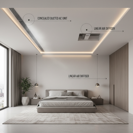 Mitsubishi Air Conditioner 5 Ton AC Concealed Ducted PEY-ZM60