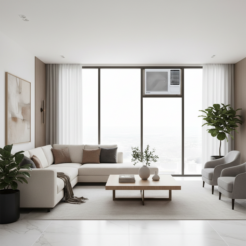 Load image into Gallery viewer, Gree ROMA R24C3 R 2 Ton White Window AC Rotary
