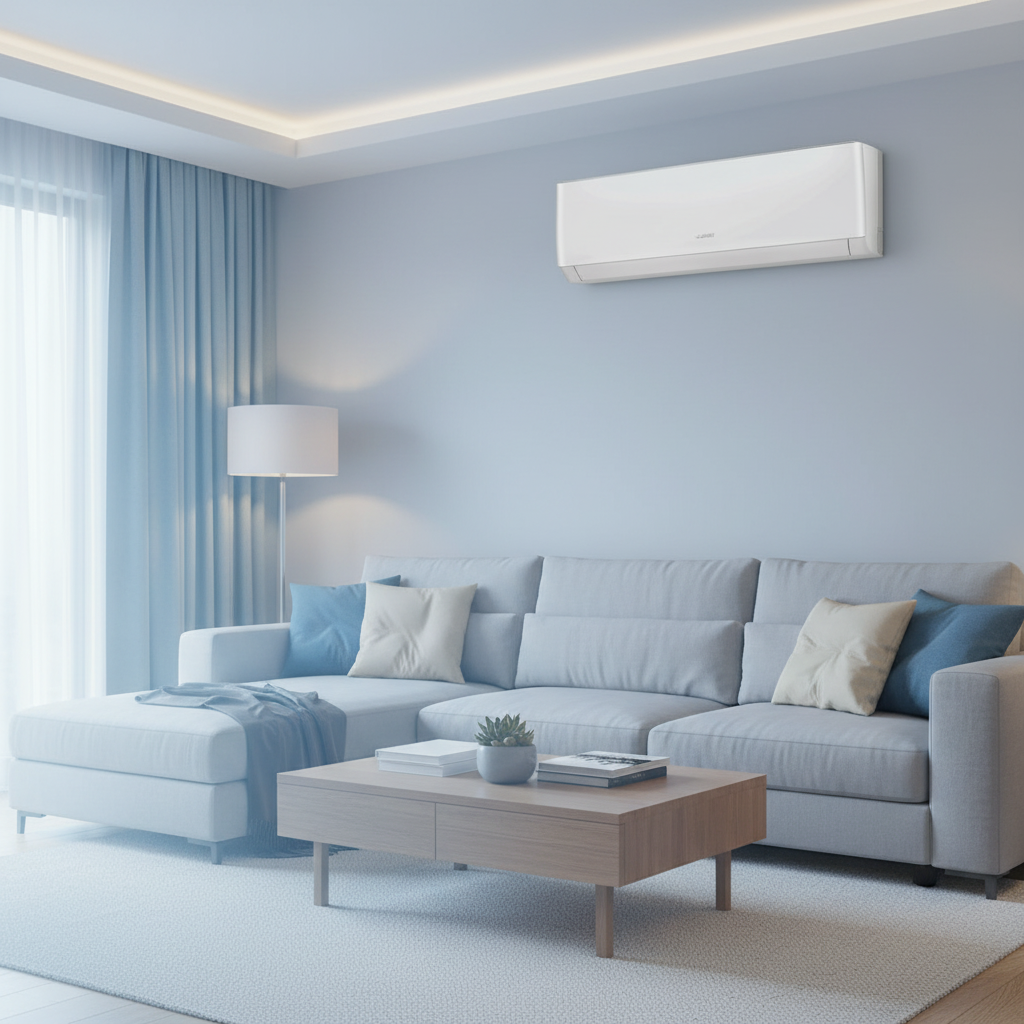 Gree P4matic White Rotary Wall Split AC P12C3 1 Ton | Efficient Cooling Air Conditioner