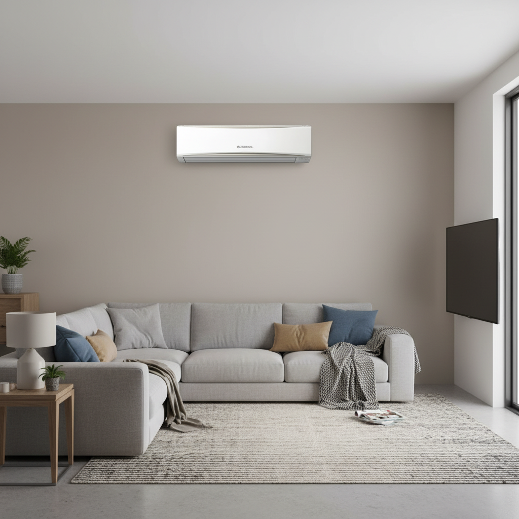 O General Premium Wall Mounted Inverter Split AC 3.0 TON ASGH36CXTA