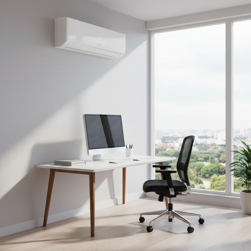 Load image into Gallery viewer, Gree iSAVE PLUS White Inverter Wall Split AC 12C3 1 Ton | Energy-Efficient Air Conditioner
