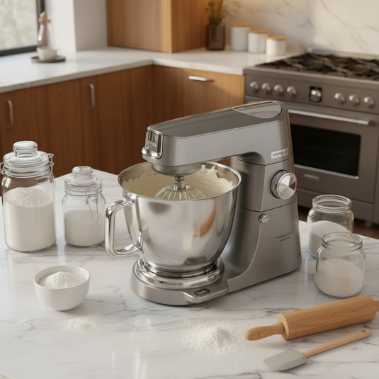 未使用ケンウッド スタンドミキサー Titanium Chef Baker XL Buy Kenwood Titanium Chef Baker XL Kitchen Machine in UAE