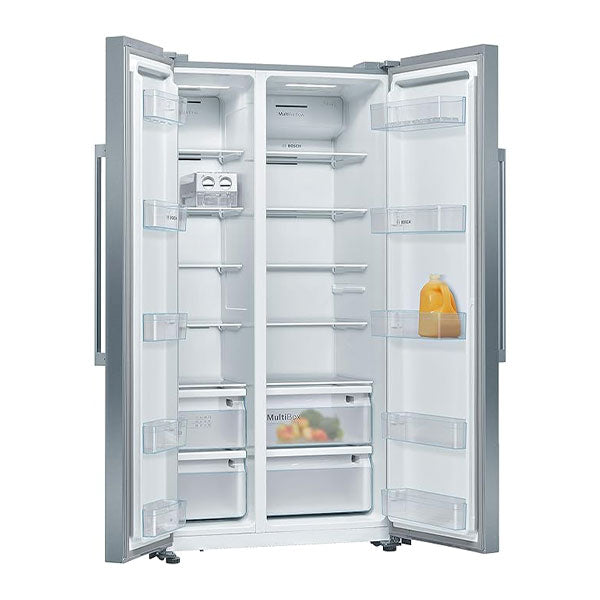 Load image into Gallery viewer, Bosch-Refrigerator side by side, 616l, Stainless Steel KAN93VL30M

