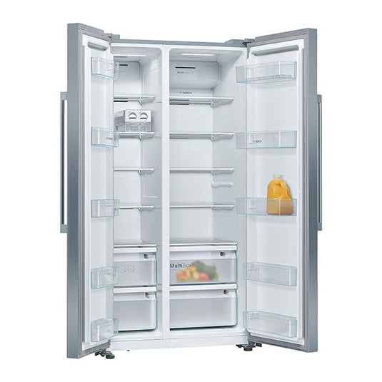 Bosch-Refrigerator side by side, 616l, Stainless Steel KAN93VL30M
