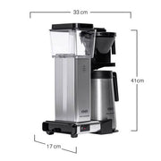 Moccamaster KBG Coffee Machines - Filter Coffee Brewer 1.25 Liters