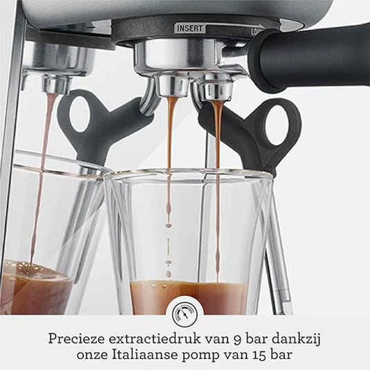 Compact Coffee Maker with Automatic Milk Frother SES450BSS4EEU1
