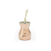 STC Pro 1 Copper Pot Cezve – Tin Plated, 150ml (5oz) Capacity for Turkish Coffee
