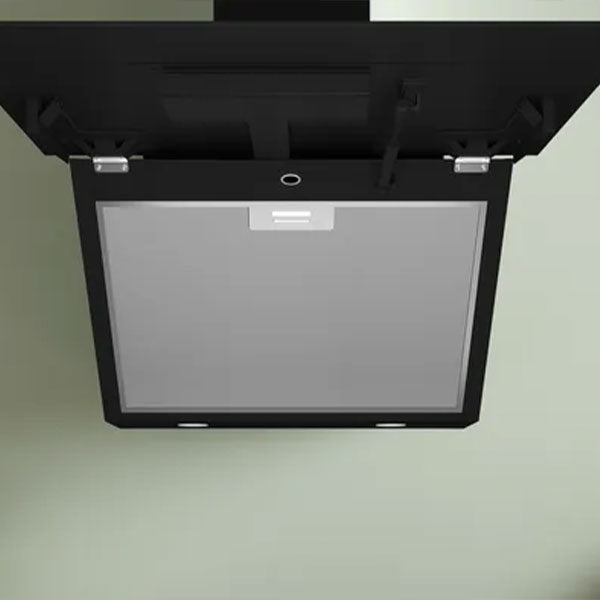 Load image into Gallery viewer, Series 4 wall-mounted cooker hood 90 cm , Black DWK96PJ60M

