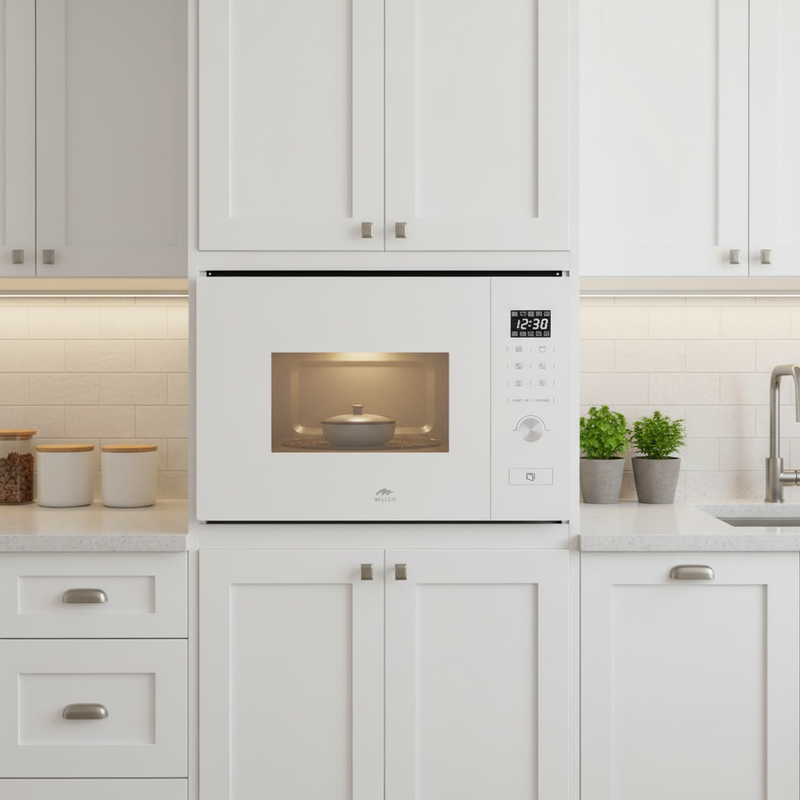 Load image into Gallery viewer, Millen 60cm Built-in Microwave Oven MBW 381 WH, 3 Year Warranty
