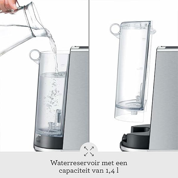 Compact Coffee Maker with Automatic Milk Frother SES450BSS4EEU1