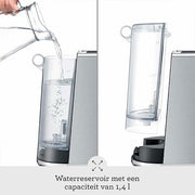 Compact Coffee Maker with Automatic Milk Frother SES450BSS4EEU1