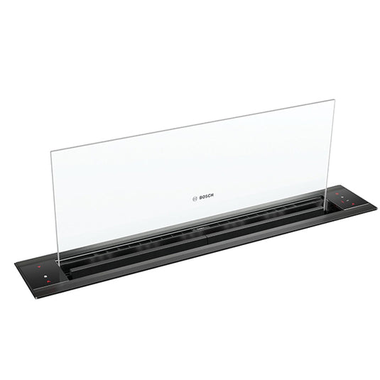 Bosch Series 8 Downdraft Hood 80 cm 30 Watts, Clear Glass Black DDW88MM60B