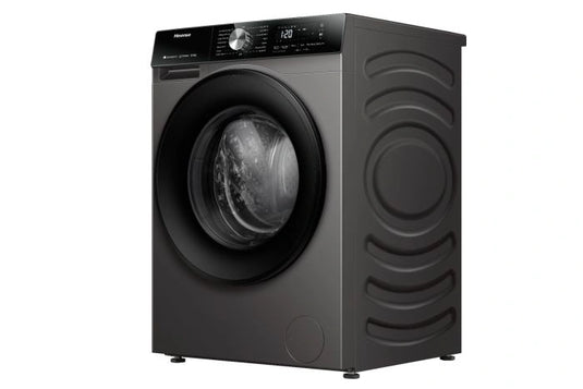 Hisense Smart Front Load Washing Machine WF3S1043BT 10kg, 1400 RPM, WiFi Smart Connectivity, Titanium Grey
