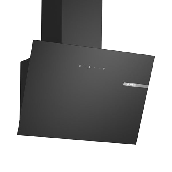 Load image into Gallery viewer, Bosch Series 2 Wall-Mounted Cooker Hood 60cm Clear Glass Black Printed, Black
