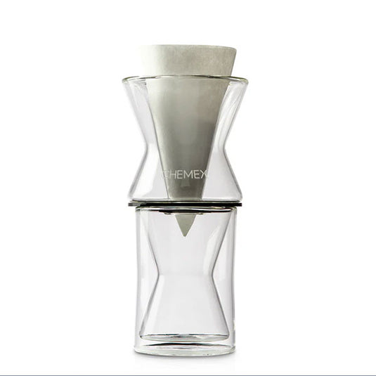 Chemex Funnex Coffee Maker - Made of Borosilicate Glass - 2-4 cups