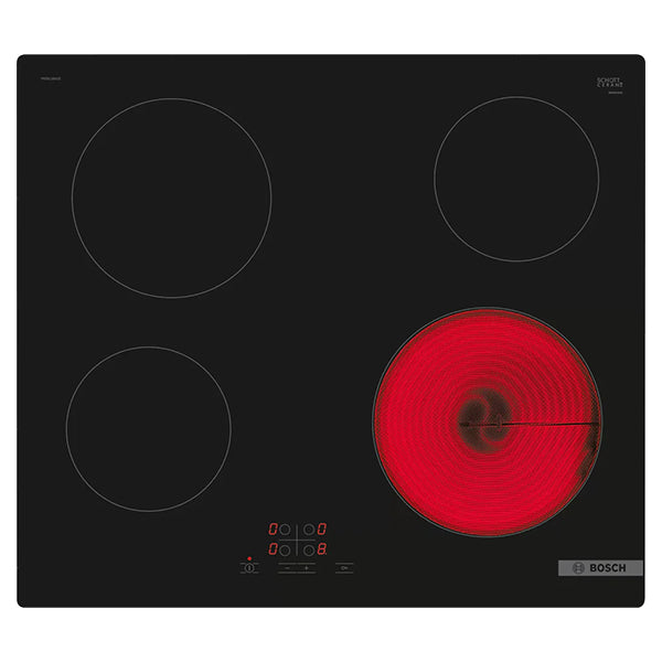 Load image into Gallery viewer, Bosch Series 4 PKE611BA2E Electric Hob 60cm Black
