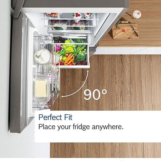 Bosch Series 6 Free-Standing Bottom Freezer Refrigerator KGD86AI31M