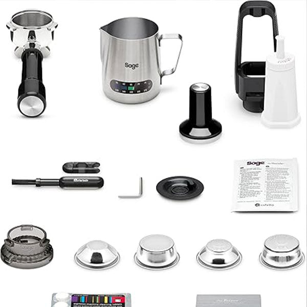 Load image into Gallery viewer, The Barista Express Coffee Machine Espresso Silver SES875BSS2EEU1A
