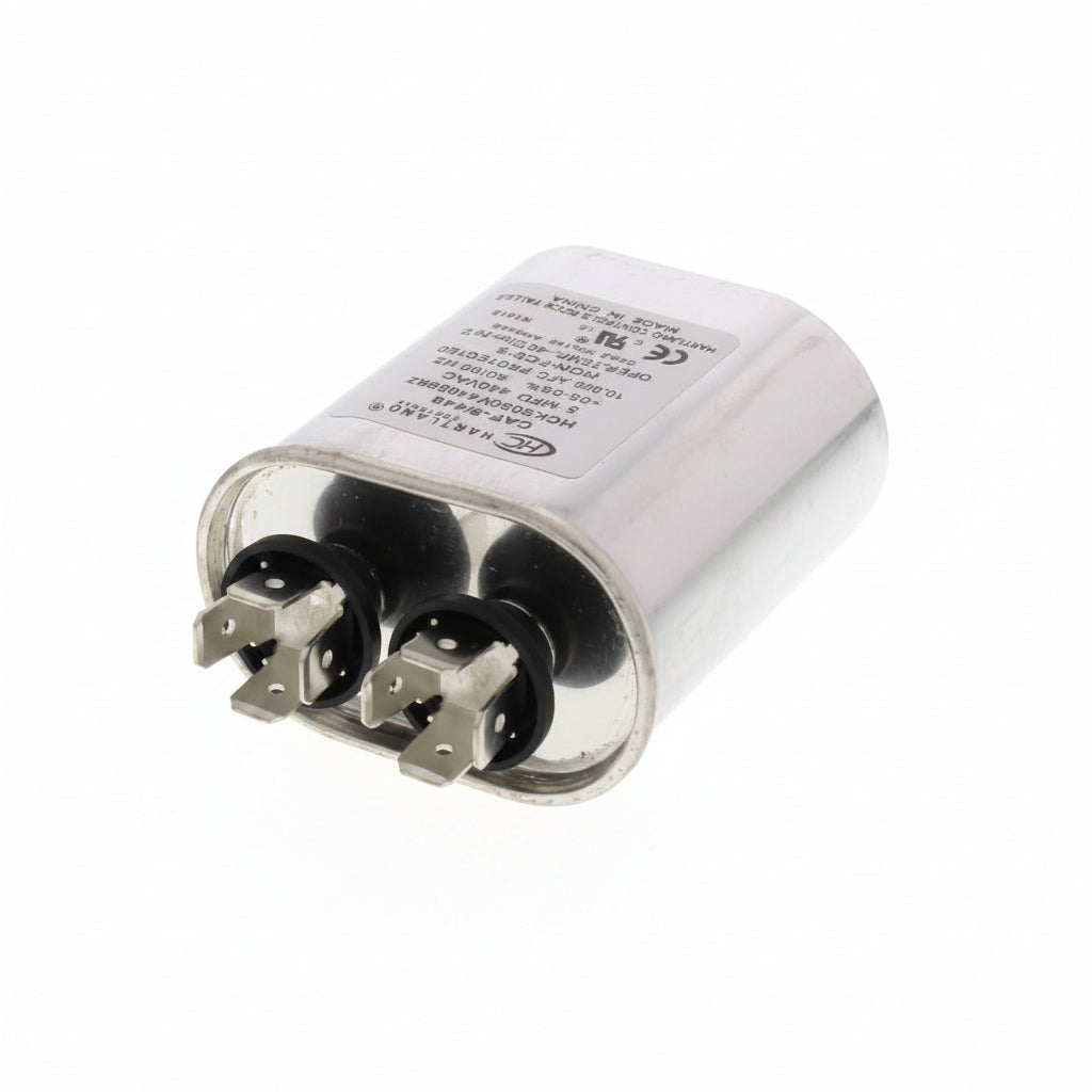 Oval Run Capacitor 5 MFD, 370 or 440 VAC 5uf  for Fan Motor Blower Condenser in Air Handler Straight Cool or Heat Pump Air Conditioner and Pool Pumps by The HVAC Genius