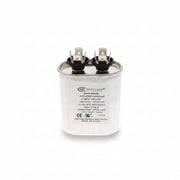 Oval Run Capacitor 5 MFD, 370 or 440 VAC 5uf  for Fan Motor Blower Condenser in Air Handler Straight Cool or Heat Pump Air Conditioner and Pool Pumps by The HVAC Genius