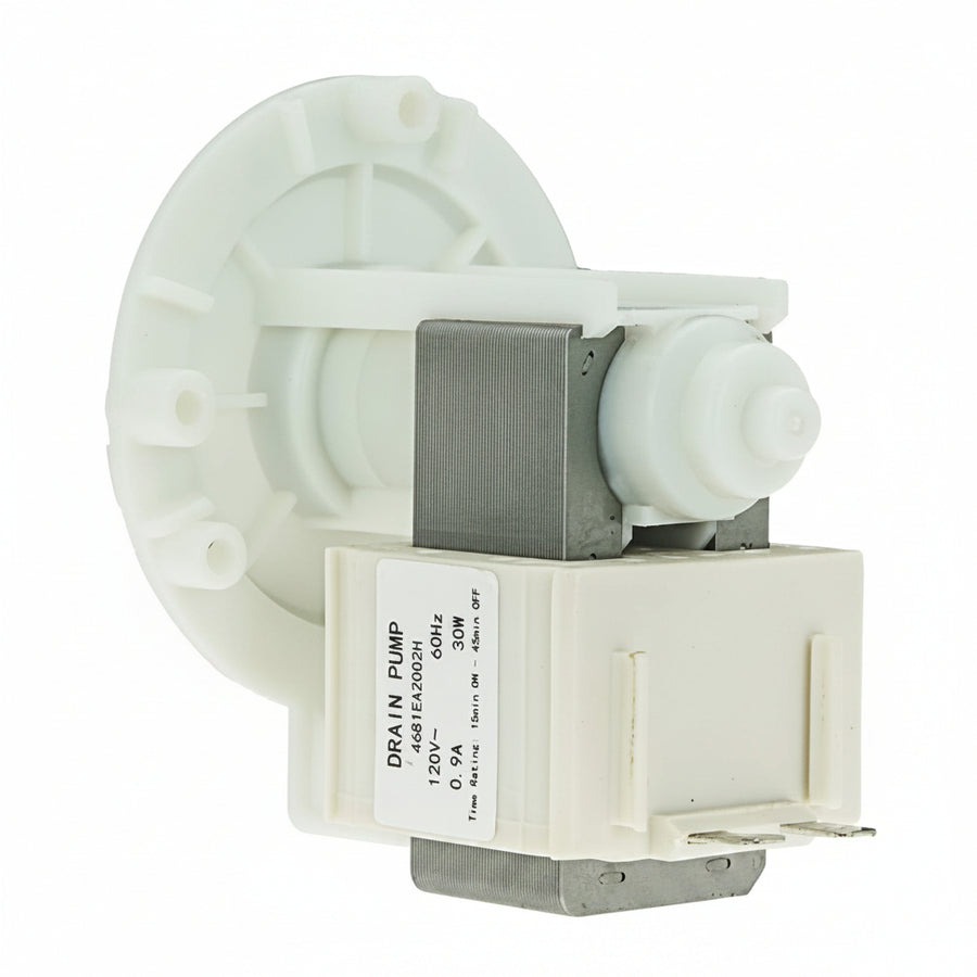 LG Washing Machine Drain Pump Part 4681EA2002H, Replaces AP4438603 4681EA2001S 4681EA2002D PS3523285